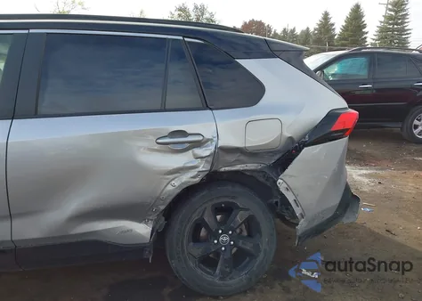 2019 Toyota Rav4 Hybrid Xse from USA, damaged, VIN JTMEWRFV2KJ024423